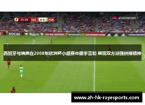 西班牙与瑞典在2008年欧洲杯小组赛中握手言和 展现双方顽强拼搏精神